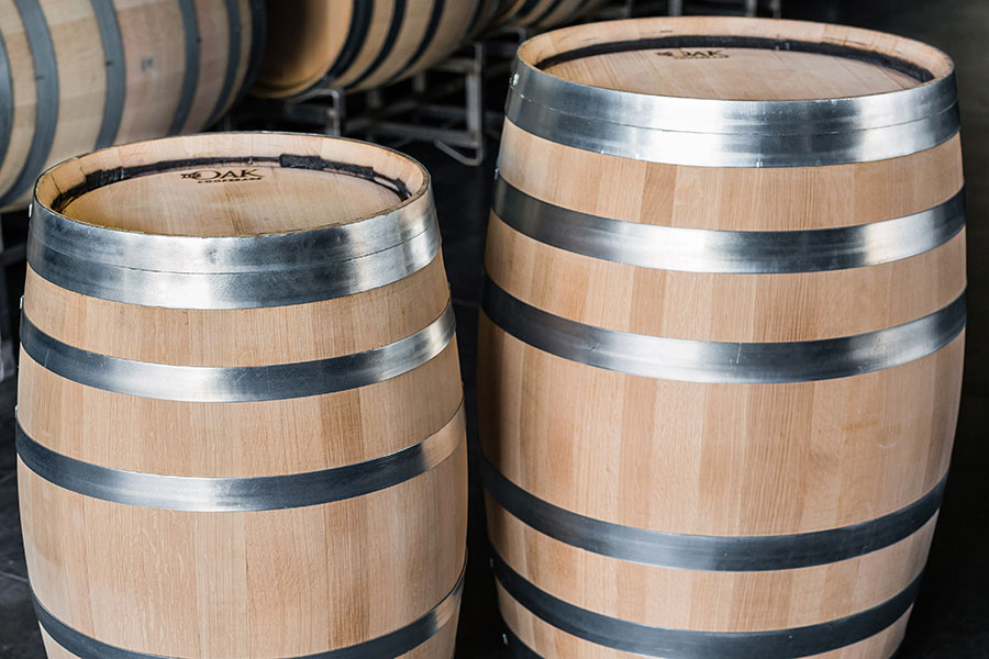 American Oak Barrels for Wine and Whiskey